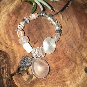 Silpada crystal rock bracelet